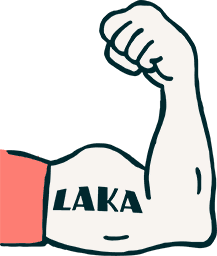 Laka Sticker