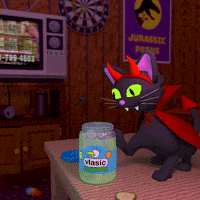 Cat Devil GIF by jjjjjohn
