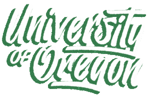Oregon Ducks Uo Sticker by University of Oregon