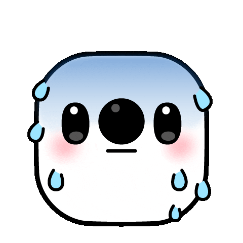 Nervous Sticker by 17LIVE