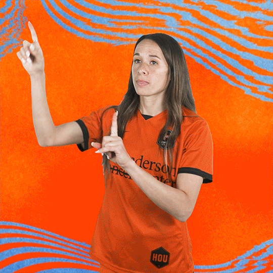 Look Up National Womens Soccer League GIF by Houston Dash