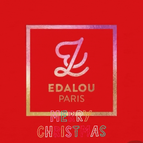 Noel Fetes GIF by EDALOU PARIS