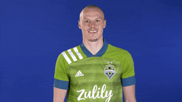 Brad Smith Kiss GIF by Seattle Sounders