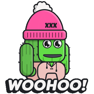 Woohoo Sticker
