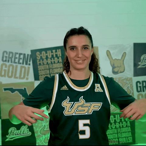 Womens Basketball GIF by USF Athletics