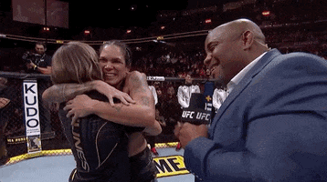 Happy Amanda Nunes GIF by UFC