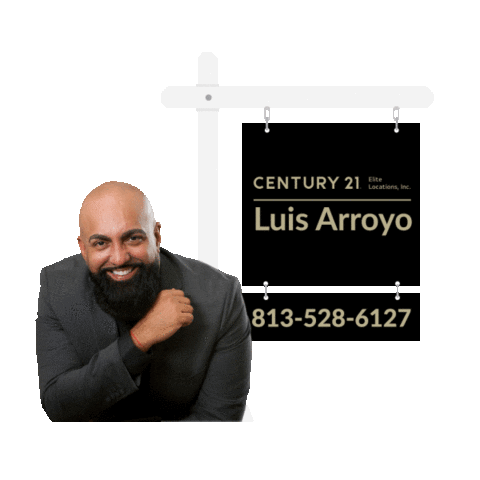Luis Arroyo Sticker by Shila Ghademi Realtor