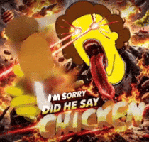 Chicken Burger GIF