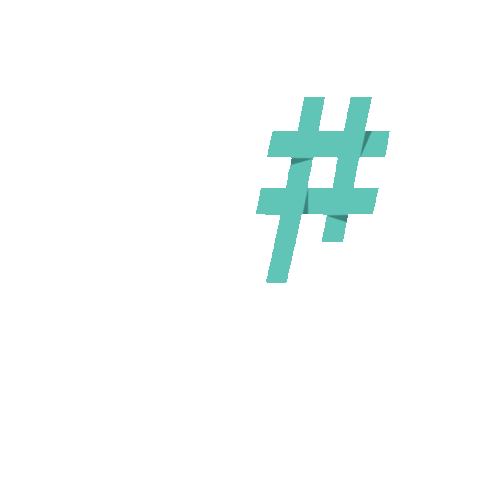 Happy Hashtag Sticker by Hestag Health & Sports