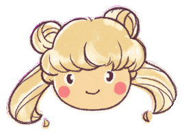 Girl Wink Sticker
