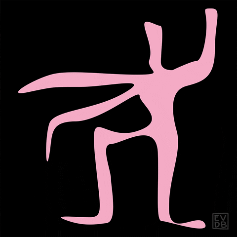 Art Pink GIF by Edmond van der Bijl