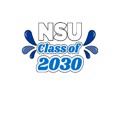 Nsu Sharks Sticker by Nova Southeastern University