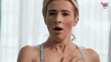 React Lol GIF by Beauty and the Geek Australia