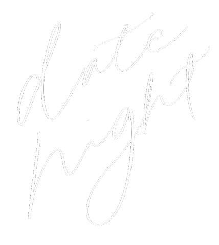 Date Night Typography Sticker by Nat Fleitas