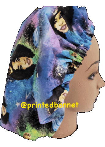 African Queen Hair Sticker by Printed Bonnet