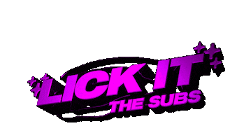 Animation Lick It Sticker by The Subs