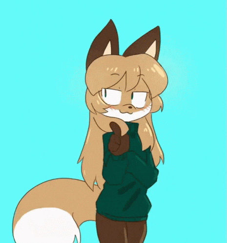 Fox Blush GIF