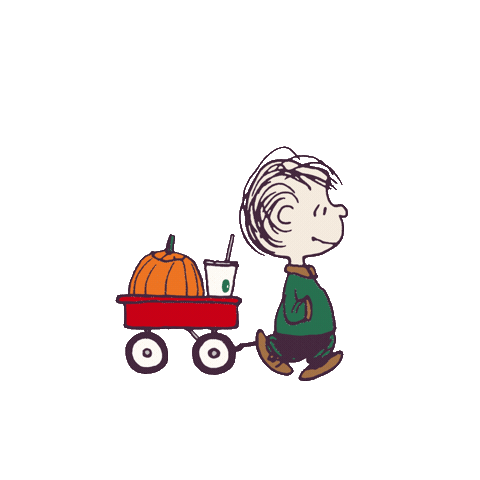 The Great Pumpkin Fall Sticker by Starbucks
