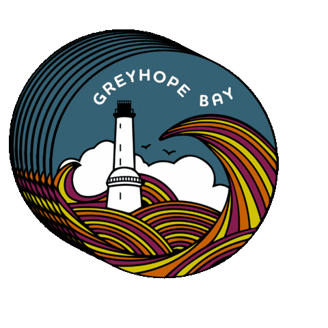 Greyhope Bay Sticker