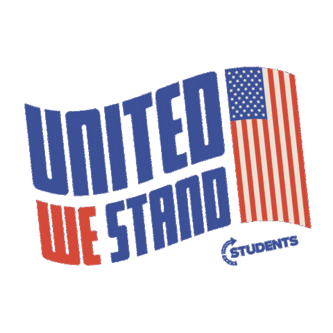 Usa Flag Sticker by TPUSA Students