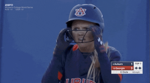 Auburn-softball GIFs - Get the best GIF on GIPHY