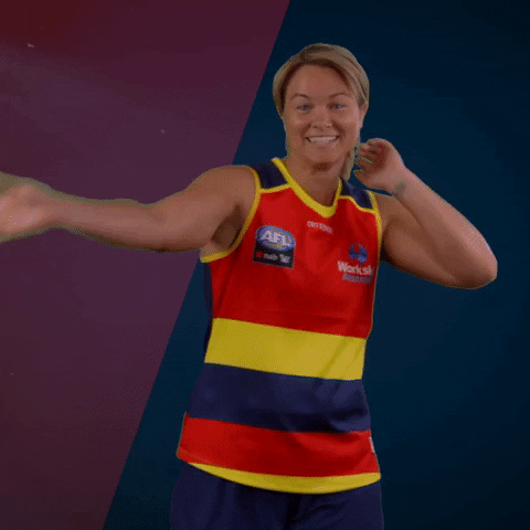 Wave Cj GIF by Adelaide Crows