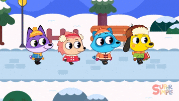 Christmas Winter GIF by Super Simple