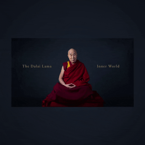 GIF by Dalai Lama - Inner World