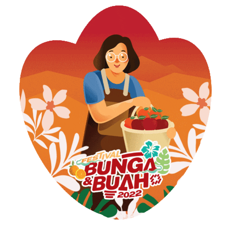 Festival Bunga Sticker by Kala