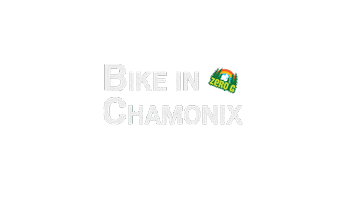 Chamonix Mont Blanc Riding Sticker by Zero G Chamonix