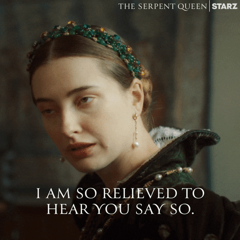 Pleased Mary Queen Of Scots GIF by The Serpent Queen