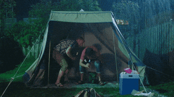 Rain Camping GIF by VPRO