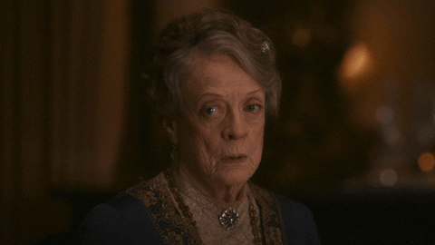 Here We Go Violet Crawley GIF by Downton Abbey