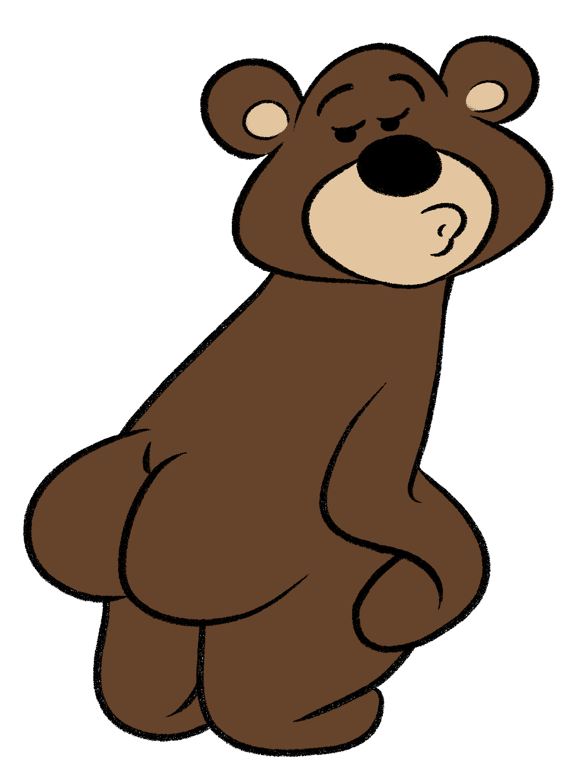 Bear Shaking Sticker