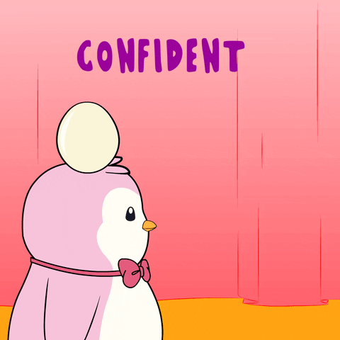 Nft Confidence GIF by Pudgy Penguins