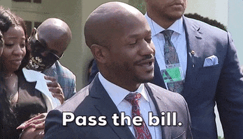 Pass The Bill GIF by GIPHY News