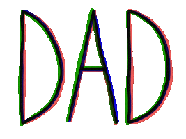 Dad Father Sticker by rhonturn