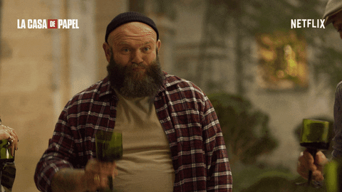 NETFLIX netflix wine cheer cheering GIF