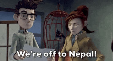 trailer were off to nepal GIF by The Yeti Adventures