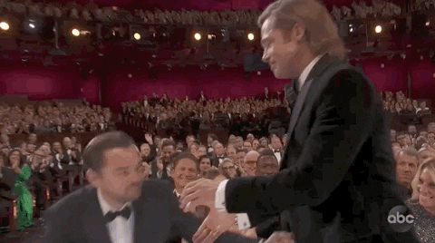 Leonardo Dicaprio Hug GIF by The Academy Awards