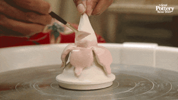 Flower Decorating GIF by The Great Pottery Throw Down