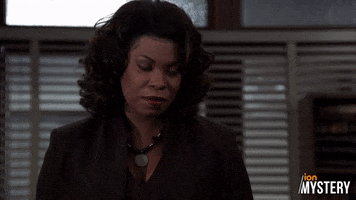 Black Woman Reaction GIF by ION Mystery