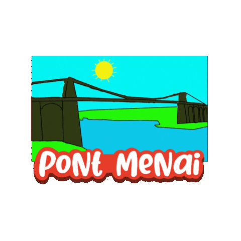 Menai Porthaethwy Sticker