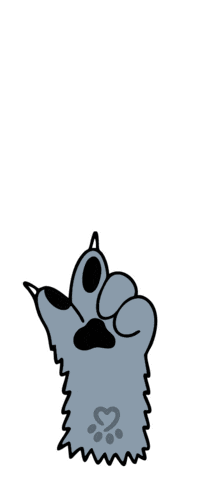 Tap Click Sticker by RatujemyZwierzaki.pl