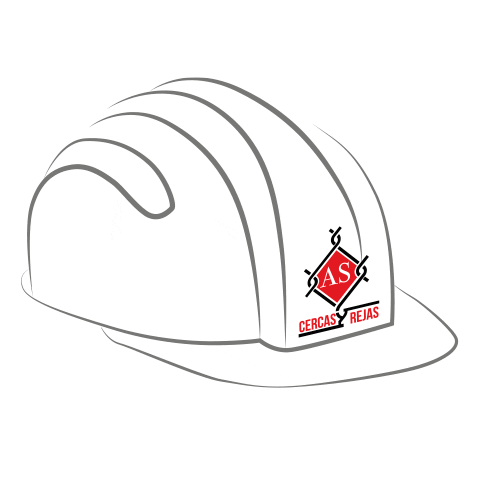 Cercas y Rejas "AS" Sticker