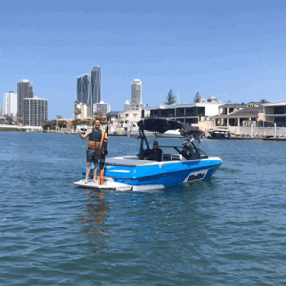JSWPOWERSPORTS water boat ski malibu GIF