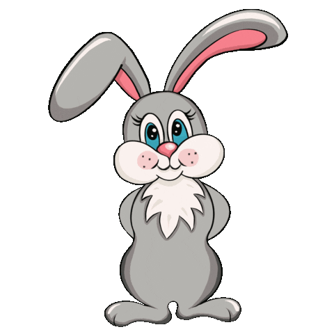 Easter Bunny Sticker