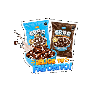 Cereal Croc Sticker by Tottus Perú
