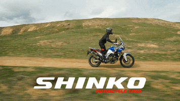Shinkotire Shinkotireusa Shinko Adv Motorcycle Honda Africatwin Adventuretouring Ridemore Upshift GIF by Shinko Tires