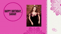 Happy Birthday Sarah Gifs Get The Best Gif On Giphy Happy Birthday Sarah Gifs Get The Best Gif On Giphy